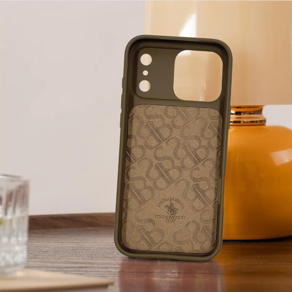 iPhone 17 Pro Case with Embroidered