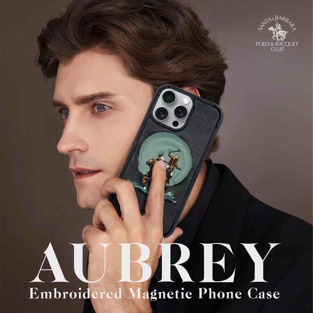 iPhone 16 Pro Case with Embroidered