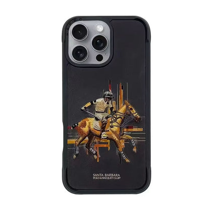 iPhone 16 Pro Max Case with Embroidered