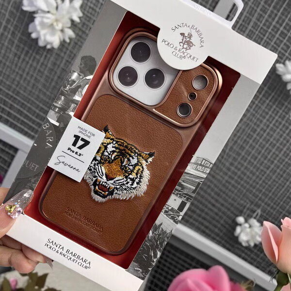 iPhone 17 Pro Case with Embroidered